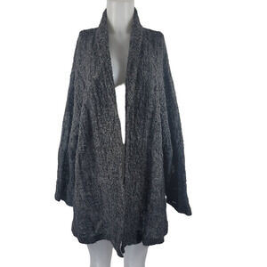 David Dart Collection Winter Warm Wool Blend Open Cardigan XL
